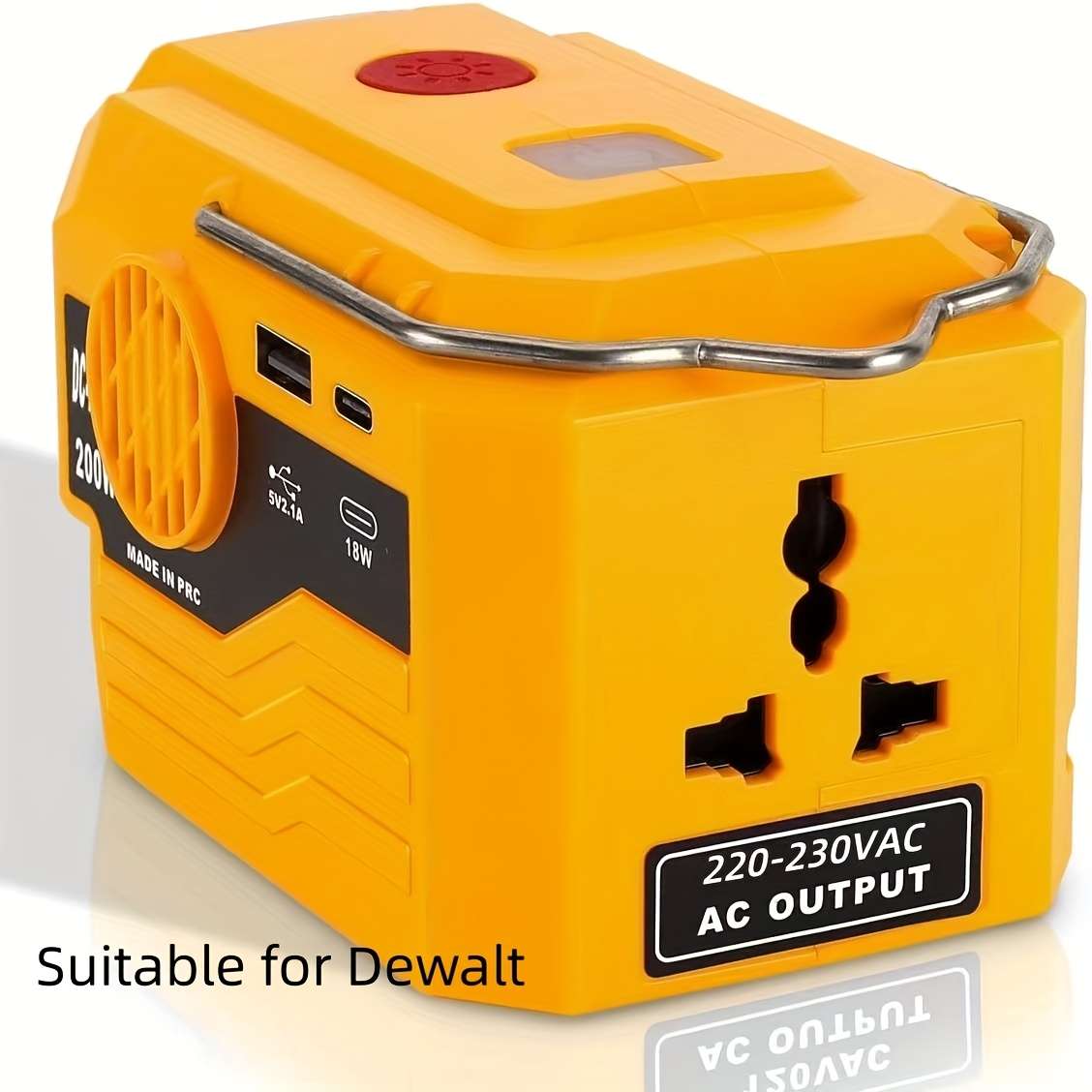 Inverter Color Redfor Milwaukee