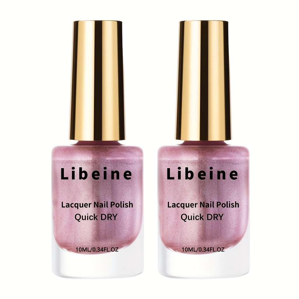 Nail Polish Color Rose Color 2 Bottles