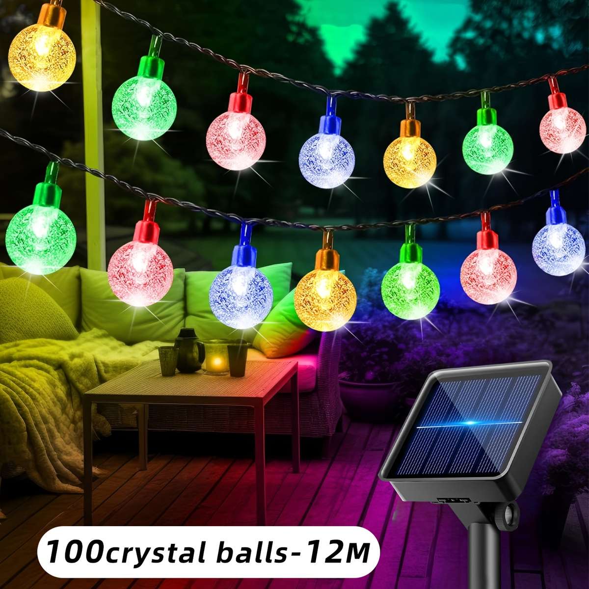 String Lights Model 50 Crystal Lights   7 M Stylewarm Light