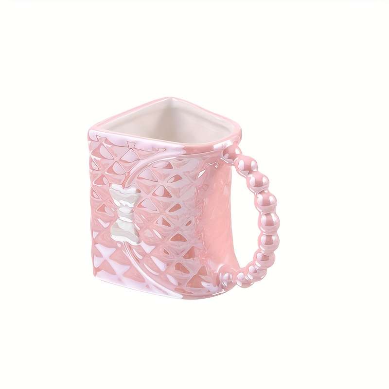 Water Cup Model Ceramic Bag Cup Black