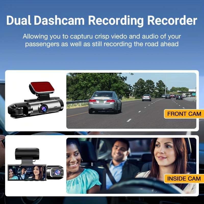 Dashcam Items Double Recording  No Card