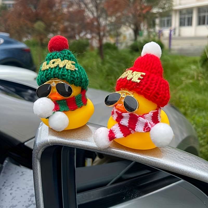Car Interior Decor Items 2Pcs Christmas