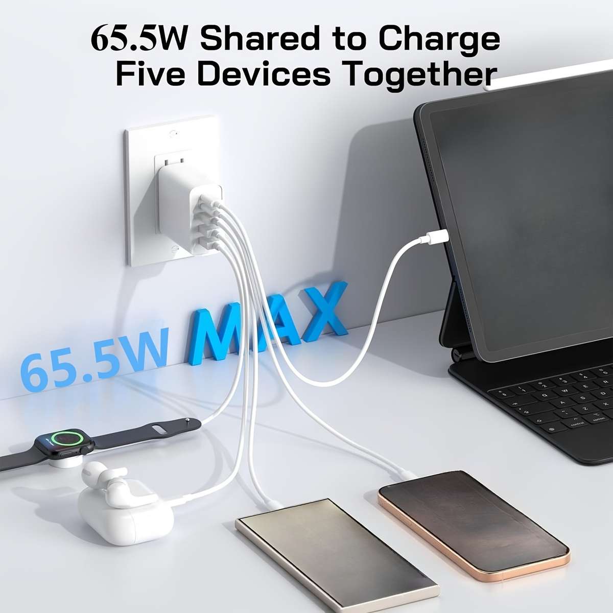Charger Items 65.5W White