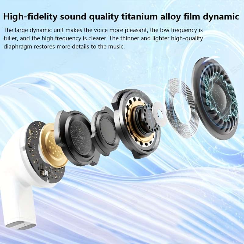 Wireless Headphones   White