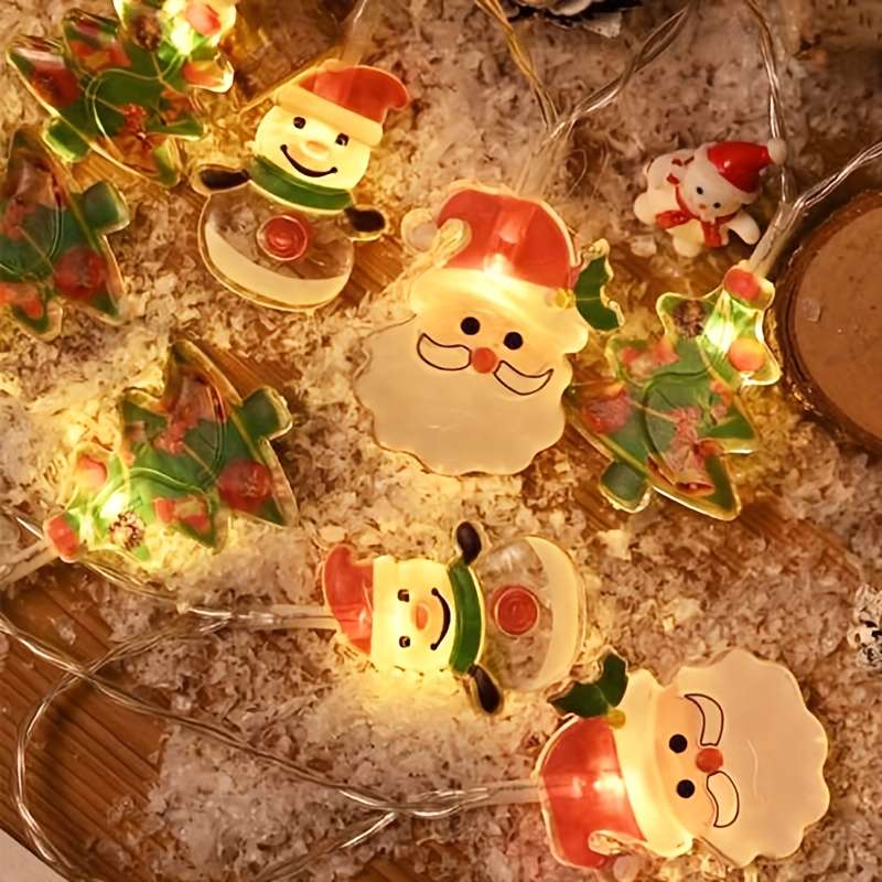 Christmas Lights Santa Claus 1.5M 10Led
