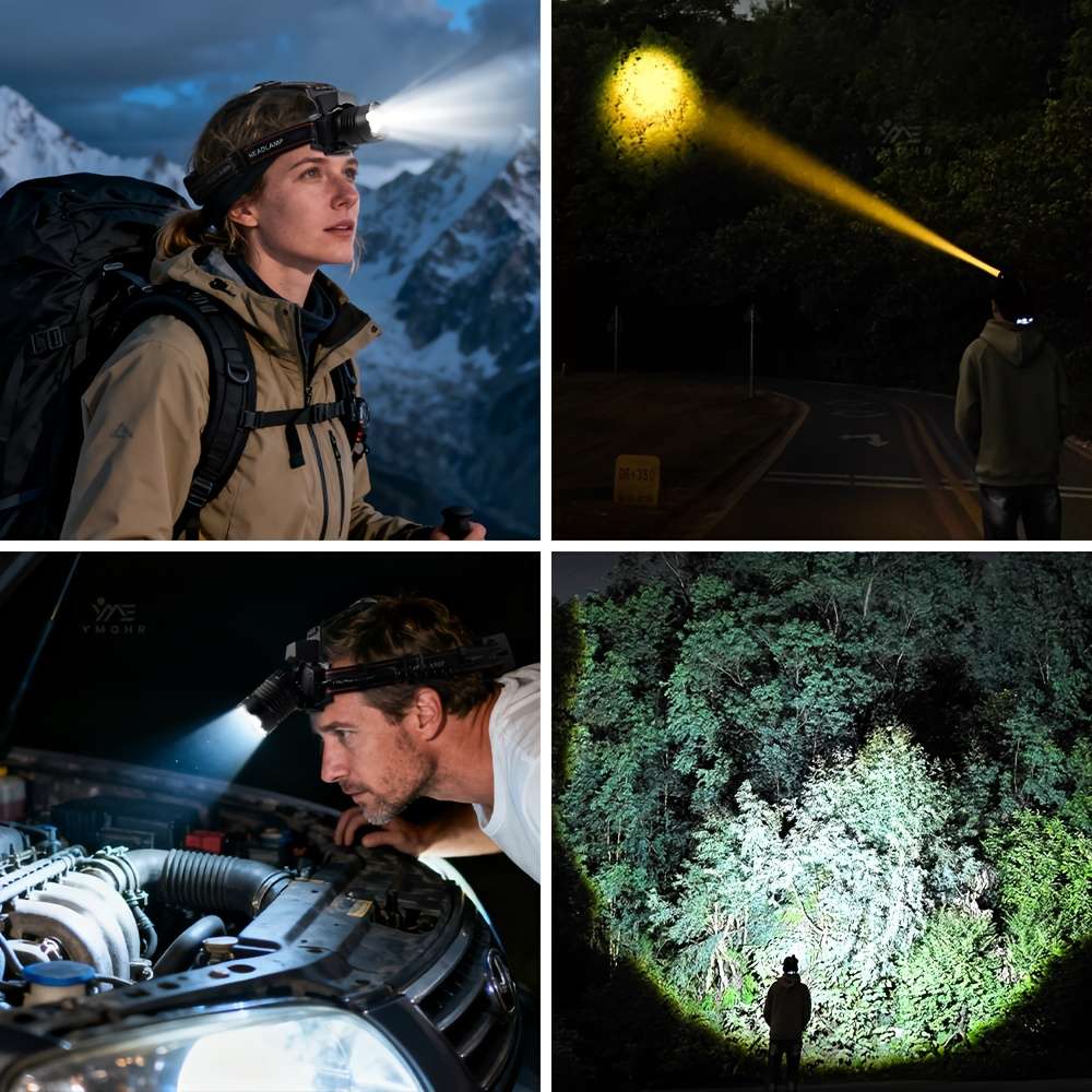 Headlamp Model 2Led Headllampwith Battery