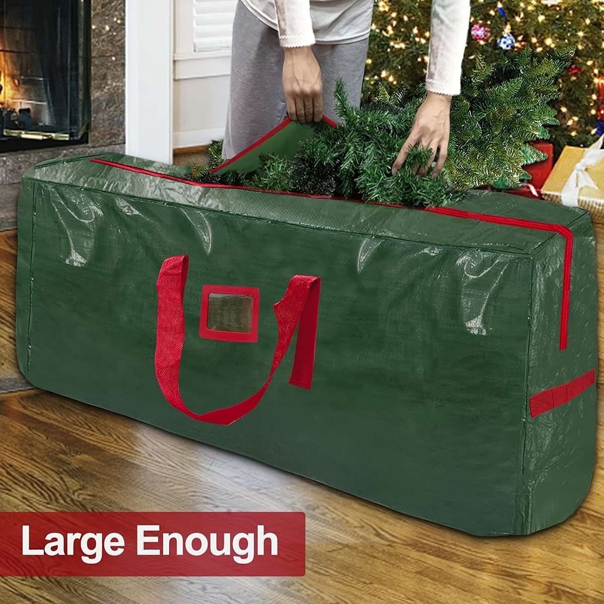 Christmas Decorations Color Green Size 7.5Ft