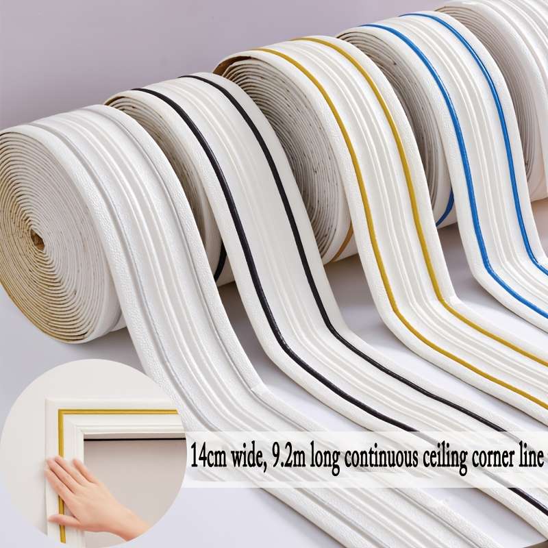 Skirting Board 9.2 Dualline White
