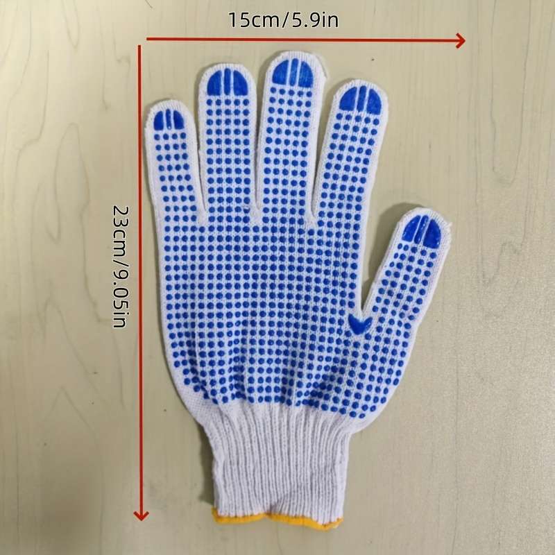 Work Gloves Color 2Pcs Random Color