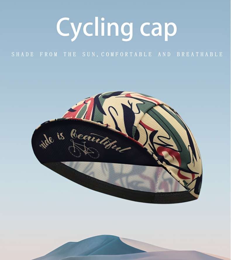 Breathable Sun-Protective Cycling Cap Quick-Dry Lightweight