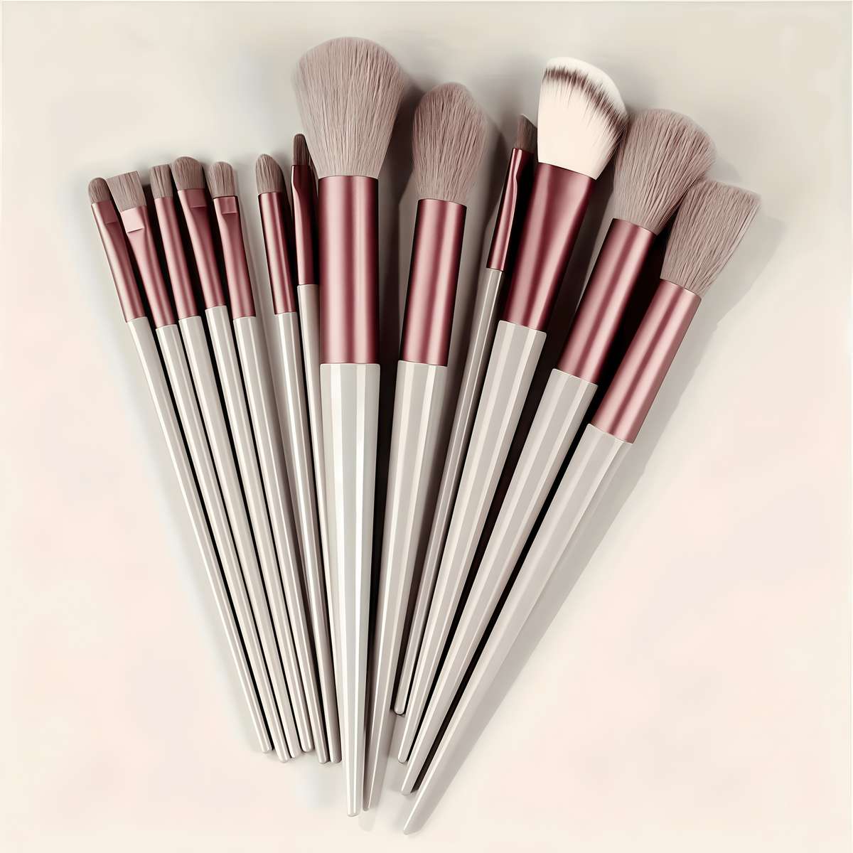 Makeup Brush Set Color Brown Obb
