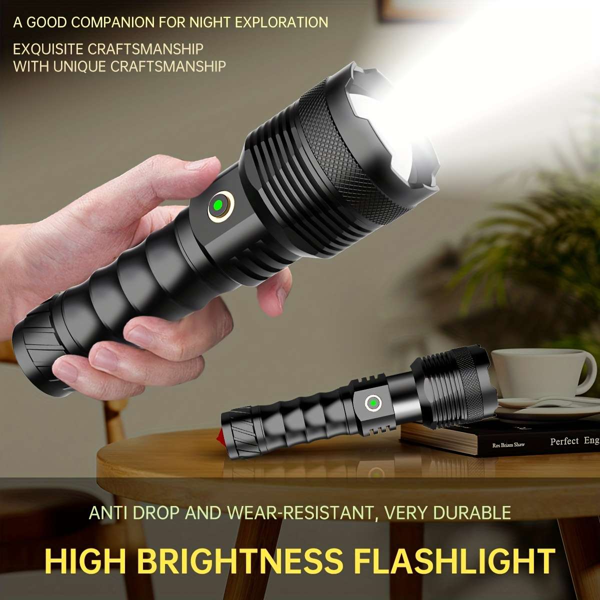 Versatile 1Pc Gdsizhe Handheld Flashlight With Usb Battery Emergency Reliable