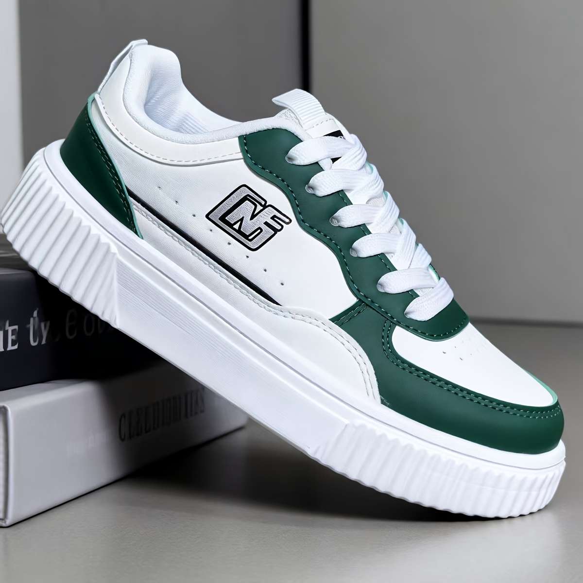 Sneakers Color All White Sizeuk 7