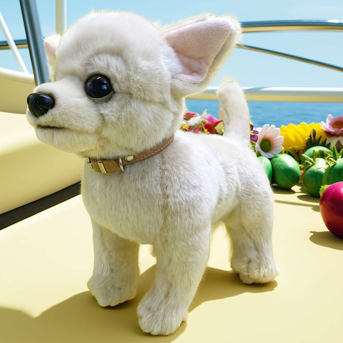 Plush Toys Color Beige Color