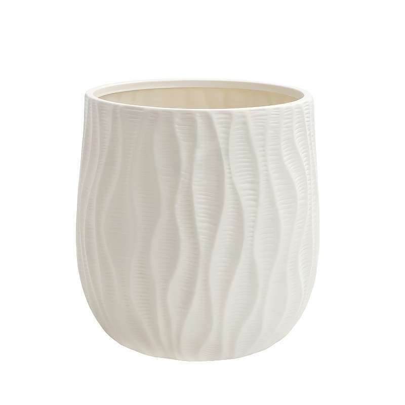 Flowerpot Items 180 White   18.01 Cm * 19.2 Cm Quantity2Pcs Pack