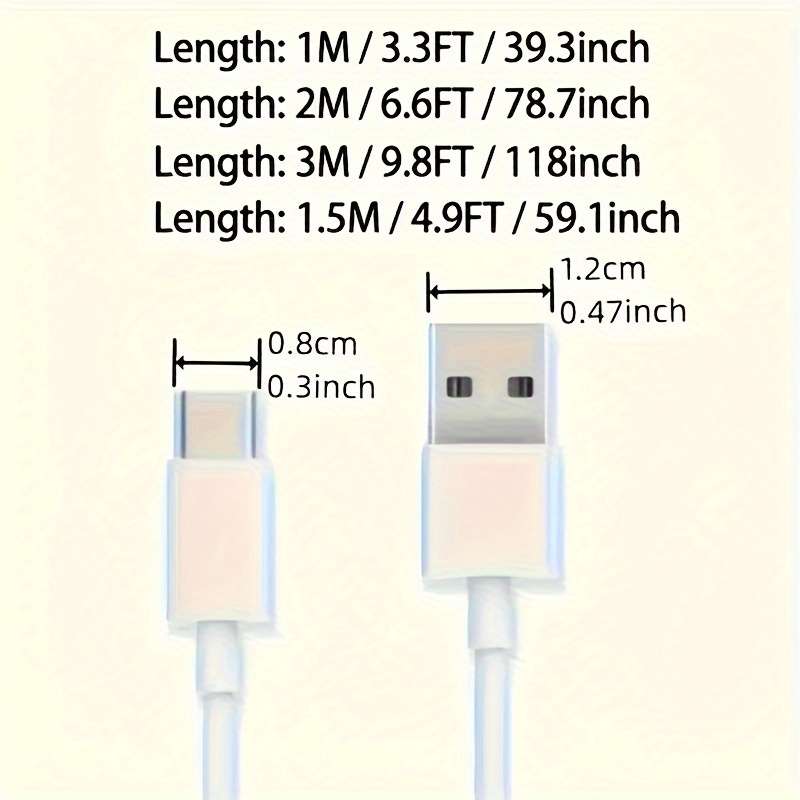 Charger Model Typec To Csize3.3Ft-39.3Inch-1M