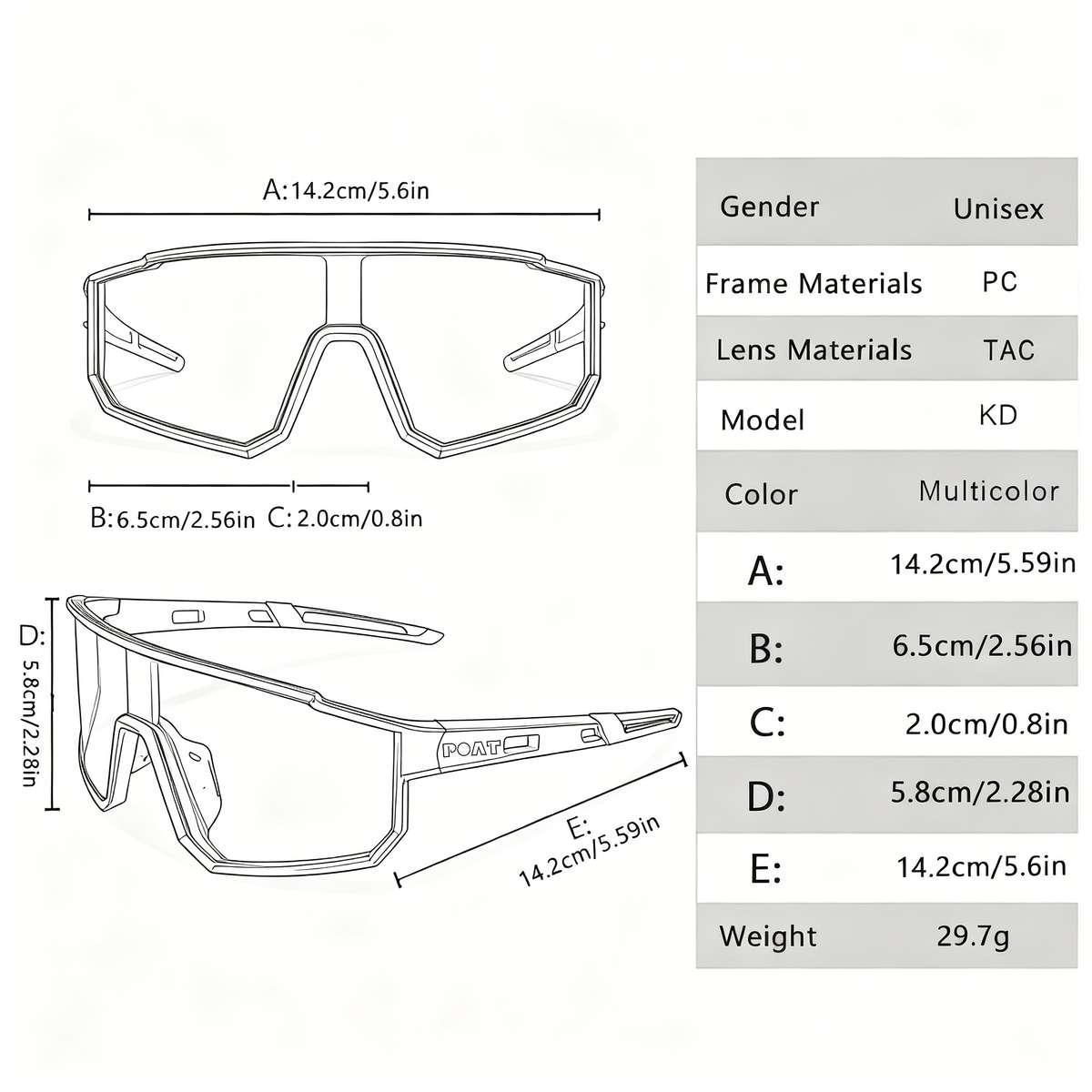 Cycling Glasses Color Kd 10 Zbox