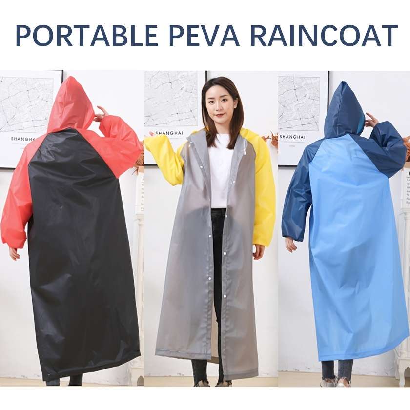 Raincoat Black Size Onesize