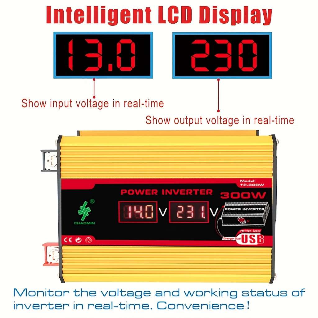 Solar Panel Model Dc 12V To Ac 220V Kit