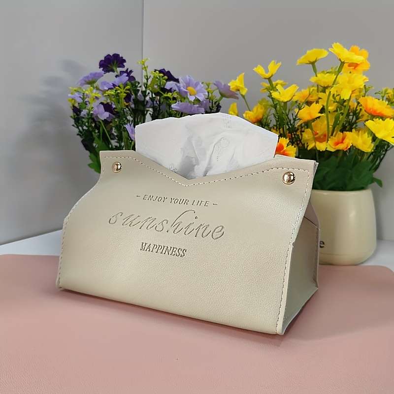 Car Tissue Box Color Brown 1