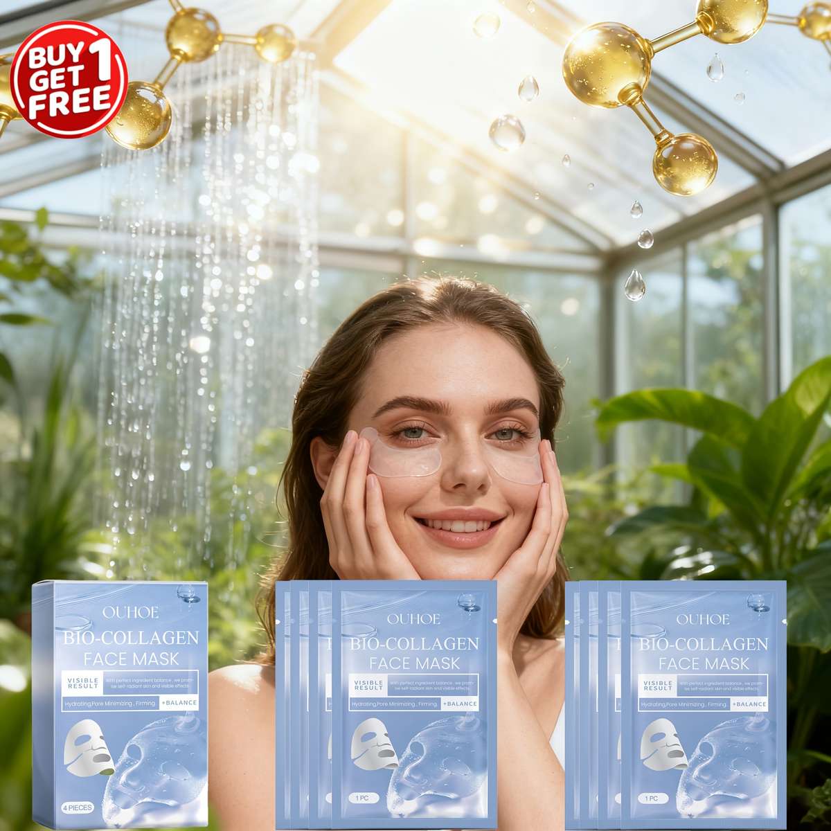 Facial Mask Capacity 4 Pieces 2