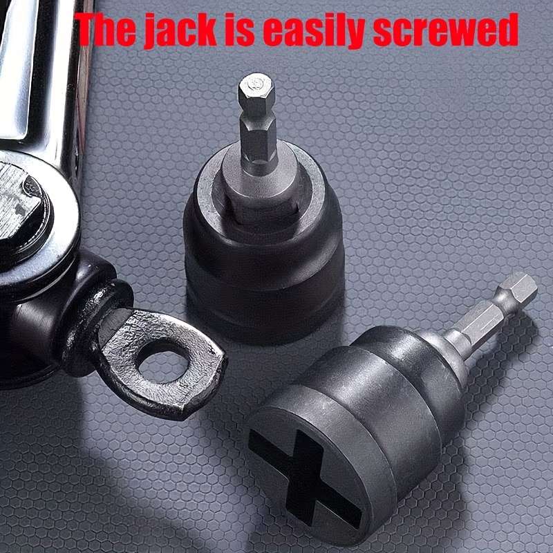 Heavy-Duty Jack Wrench with Socket