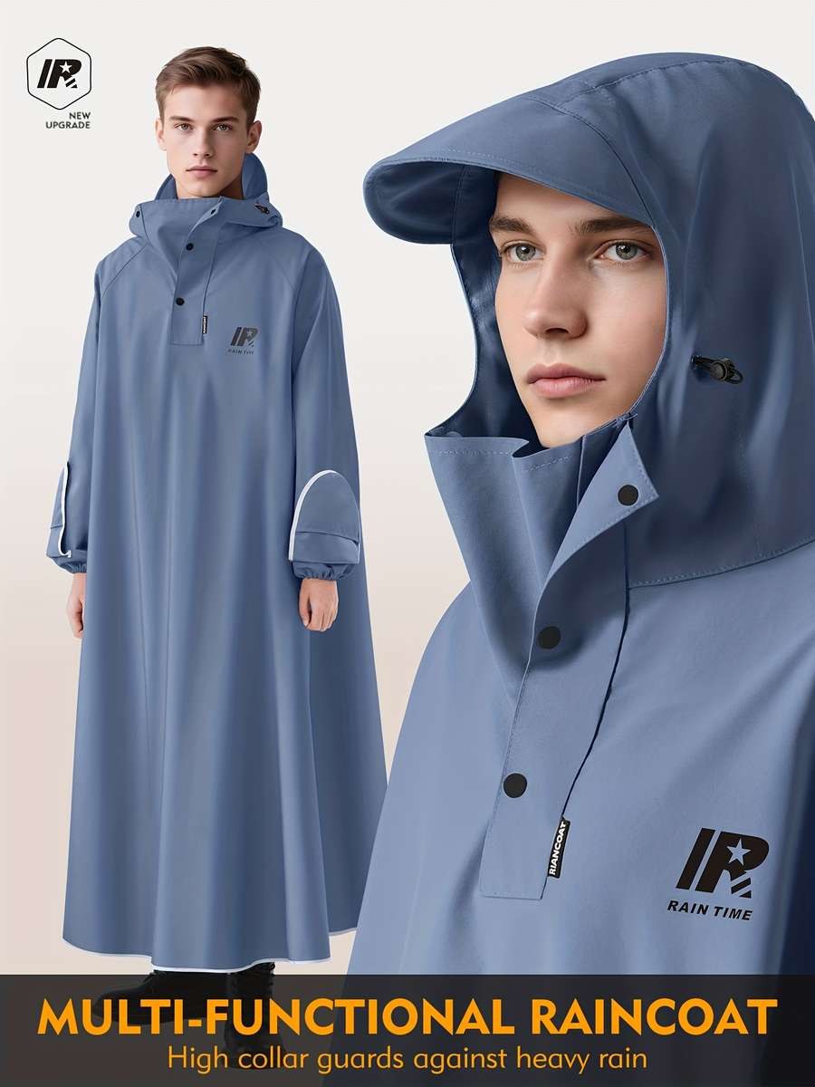 Raincoat Black Size Uk M