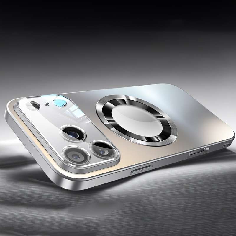 Phone Case Golden Compatible Model Iphone 16 Pro Max