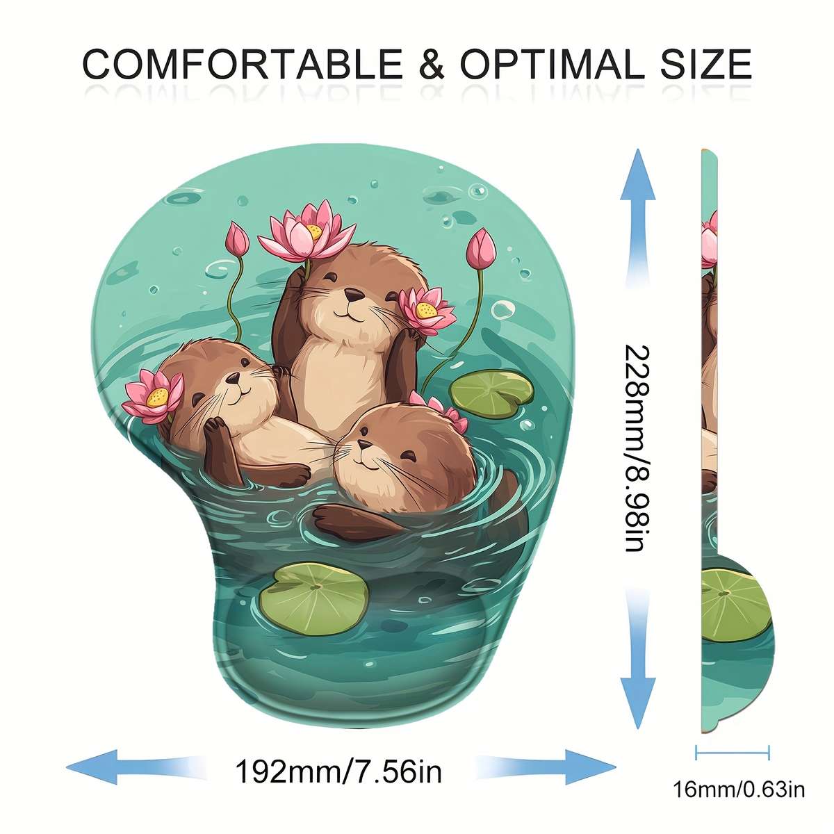 Mouse Pad Size 22.81*19.2Cm Stylea