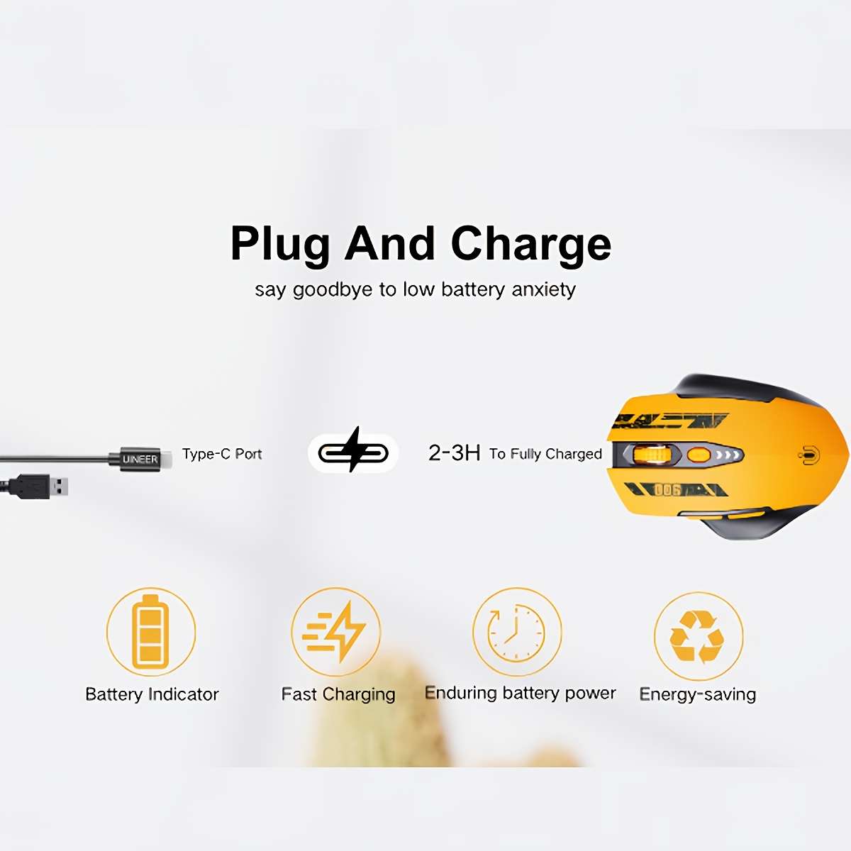 Mouse Color Yellow