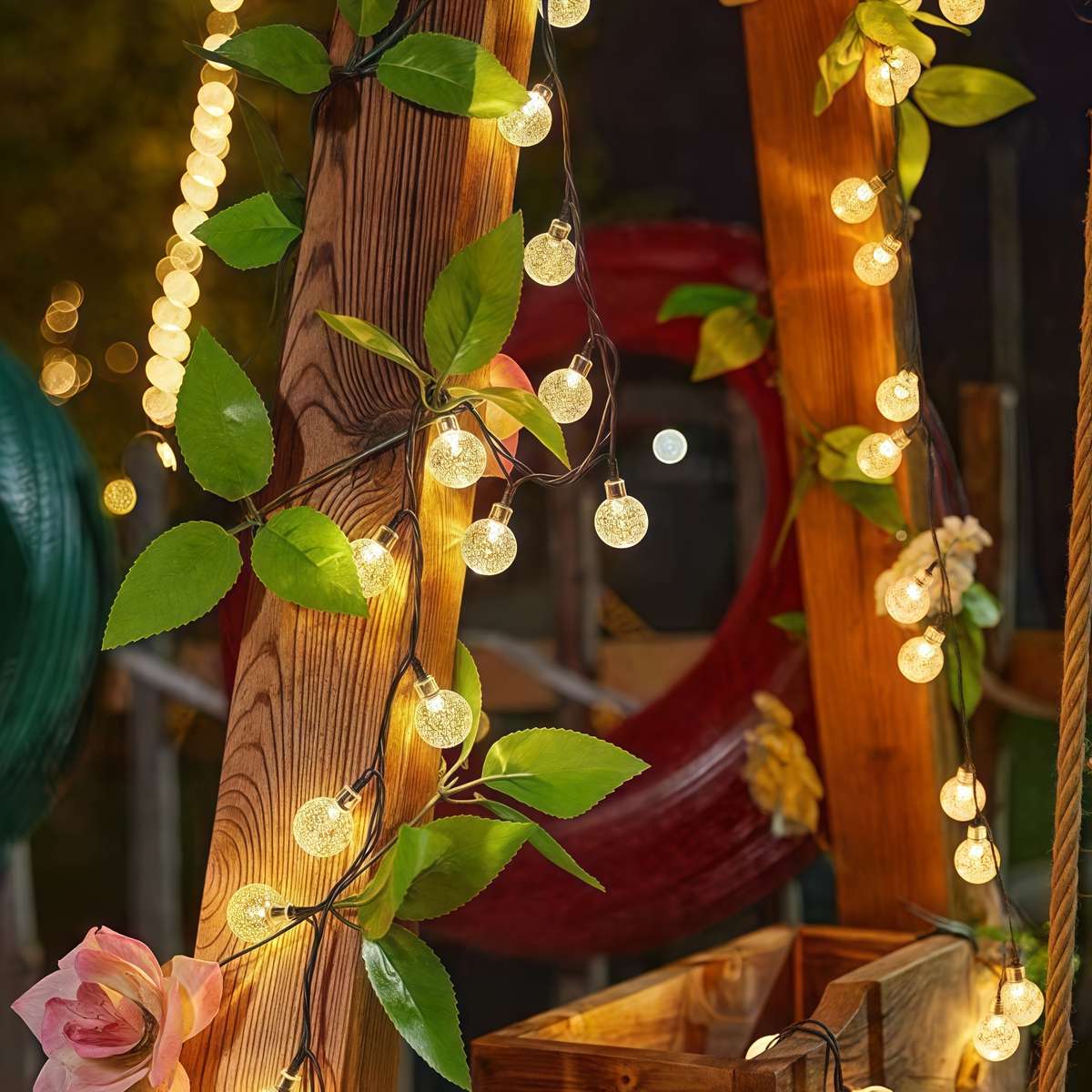 String Lights Model 50 Crystal Lights   7 M Stylewarm Light