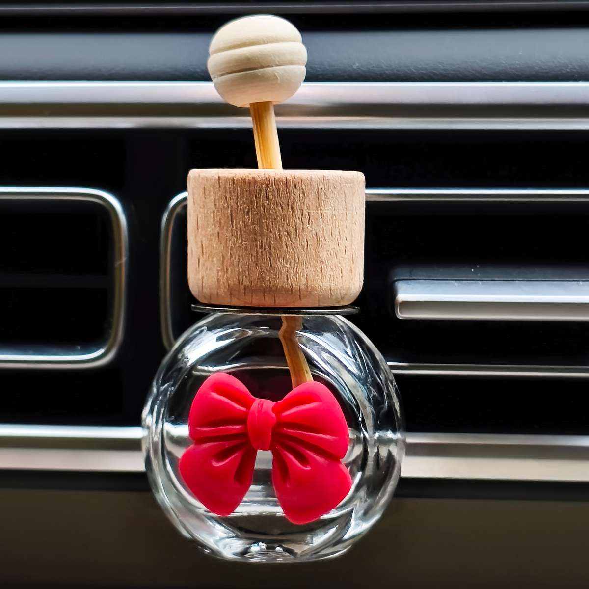 Car  Fragrance  Refill  Bottle Items Red Bow
