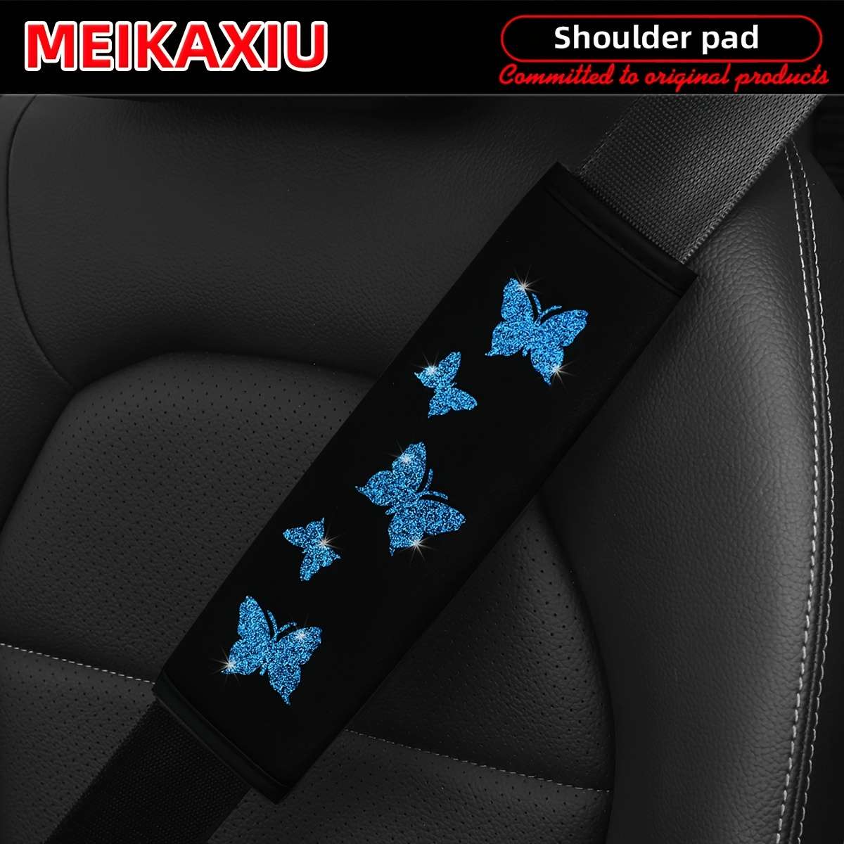 Car Seat Belt Covers Drakgray