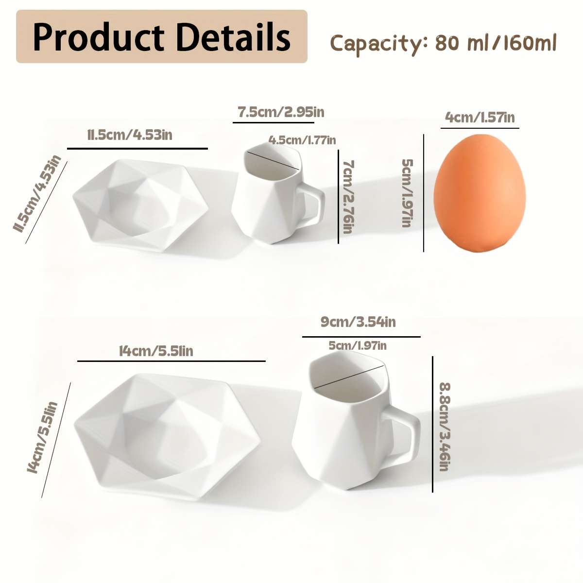 Water Cup Capacity White 160Ml