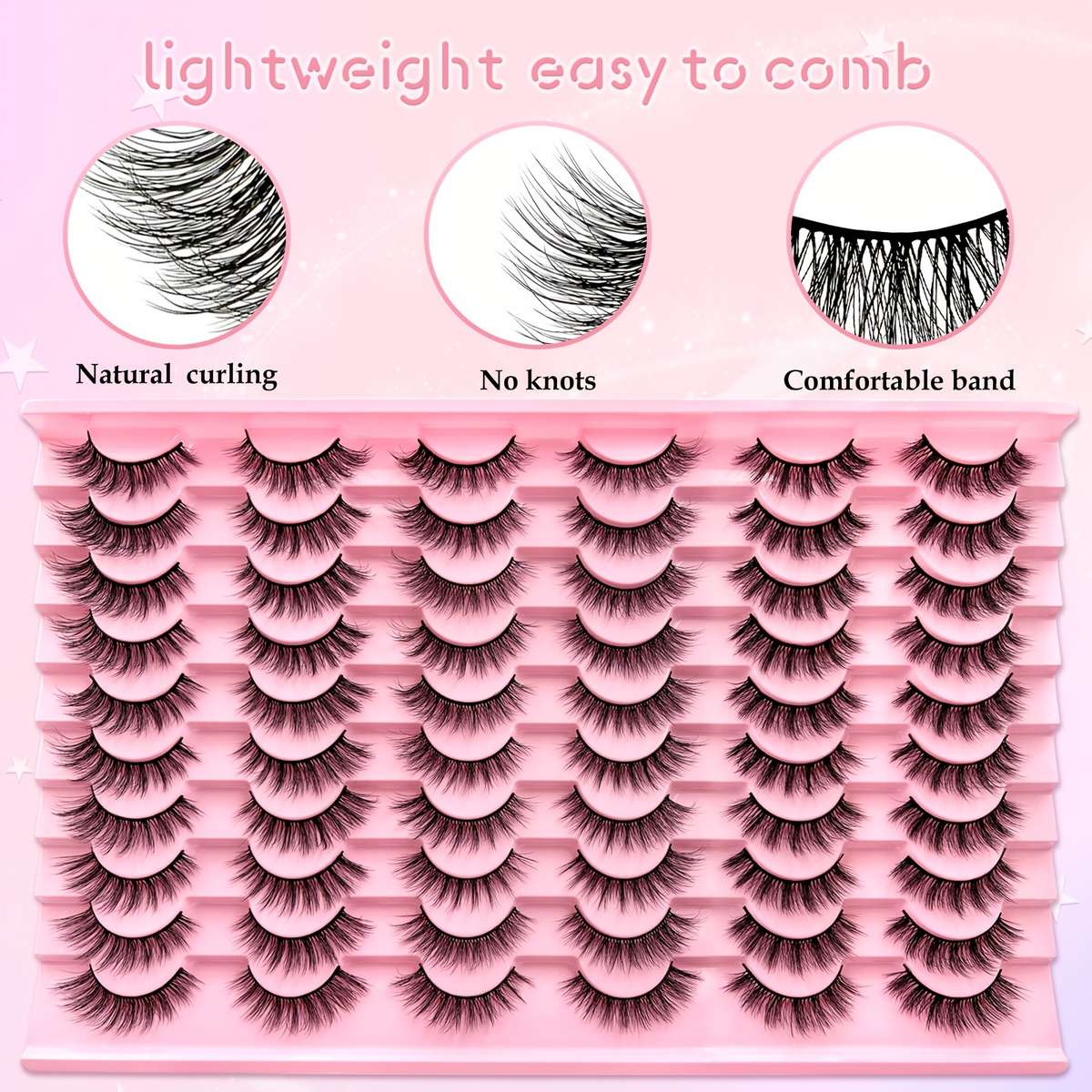 False Eyelashes Style Thick Lashes