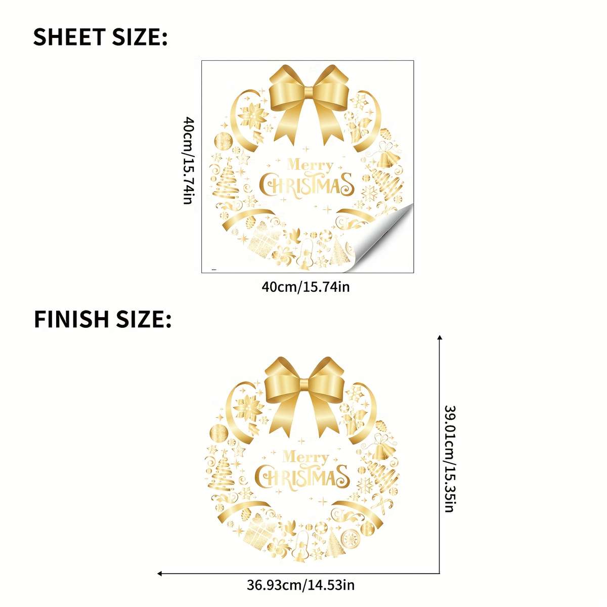 Christmas Decorations Model Sd45003 1 Piece