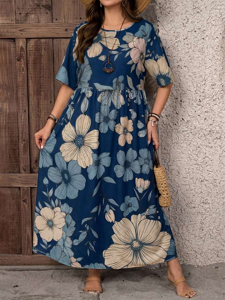 Women S Dress Color Mixed Colors Size 3Xl