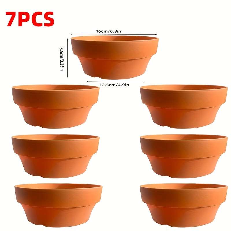 8Pcs Minimalist Cm Cm Brick Red Plastic Reliable Performance Professional Setup