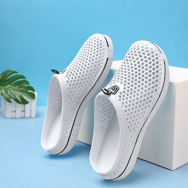 Ladies Summer Flip Flops White Uk 7