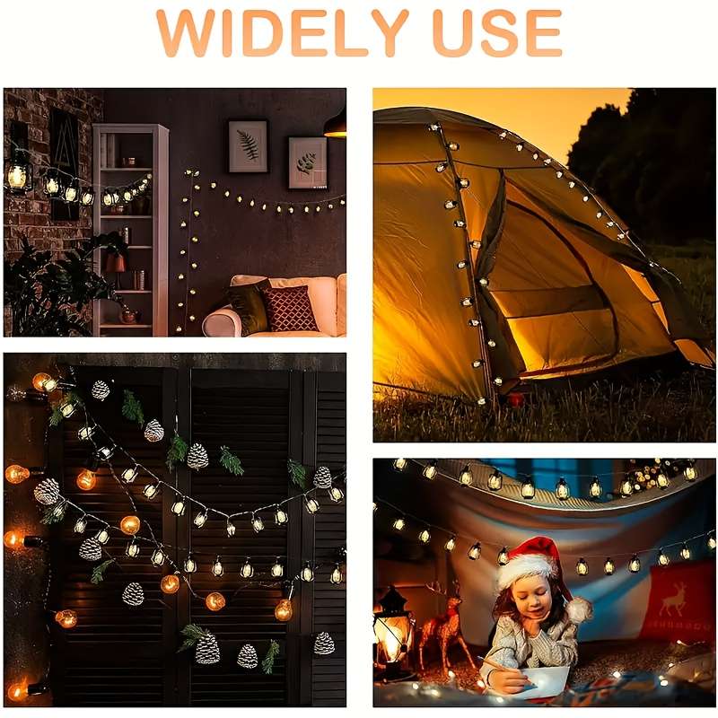 Christmas Lights Warm White Size 200.0Cm 10Led