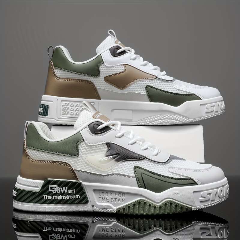 Sneakers Color Khaki Sizeuk 7