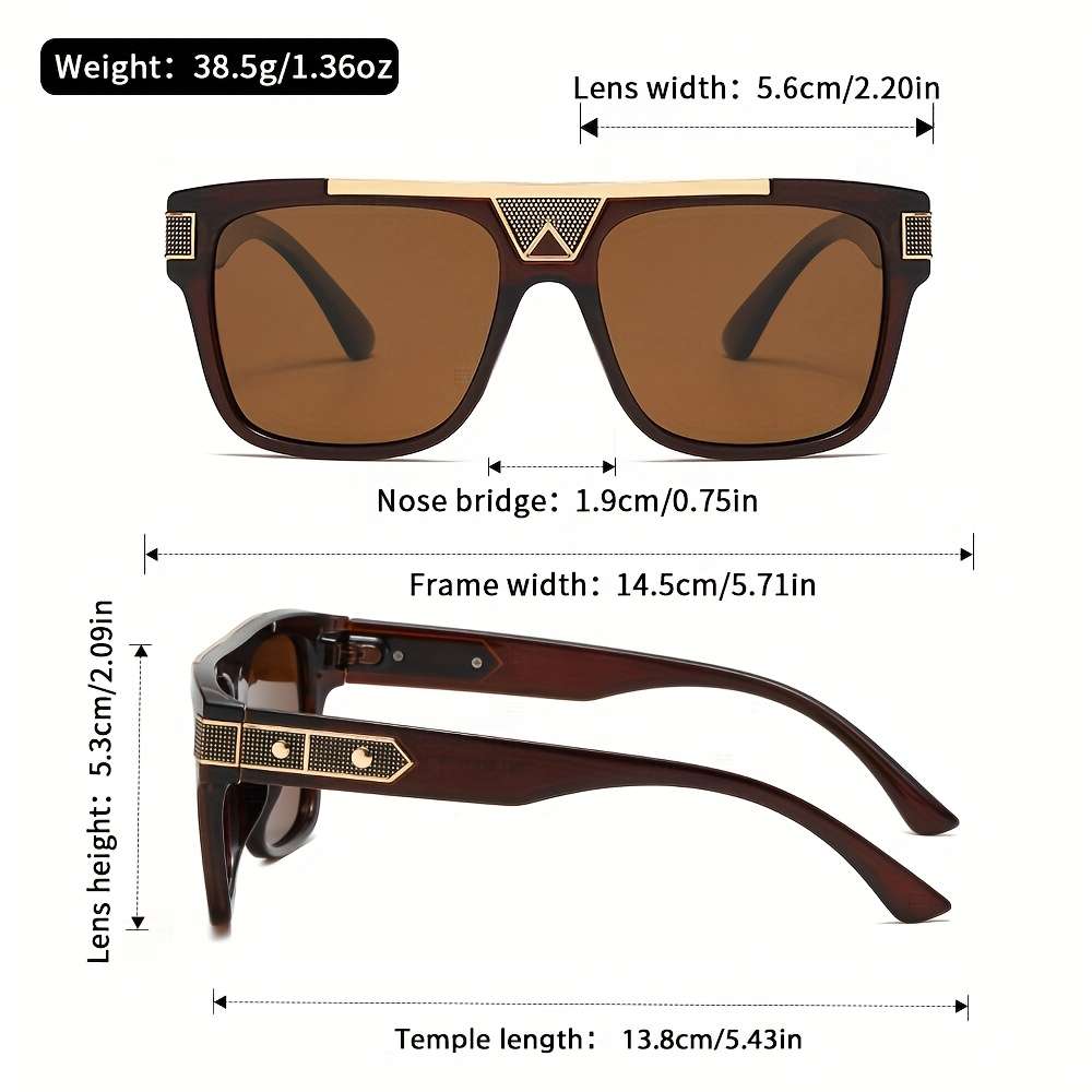 Mens Glasses Color Black Frame Black&Gray Lens