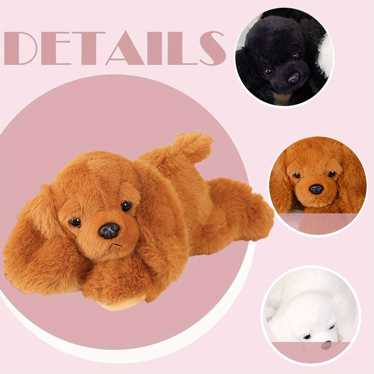 Plush Toys Color Black