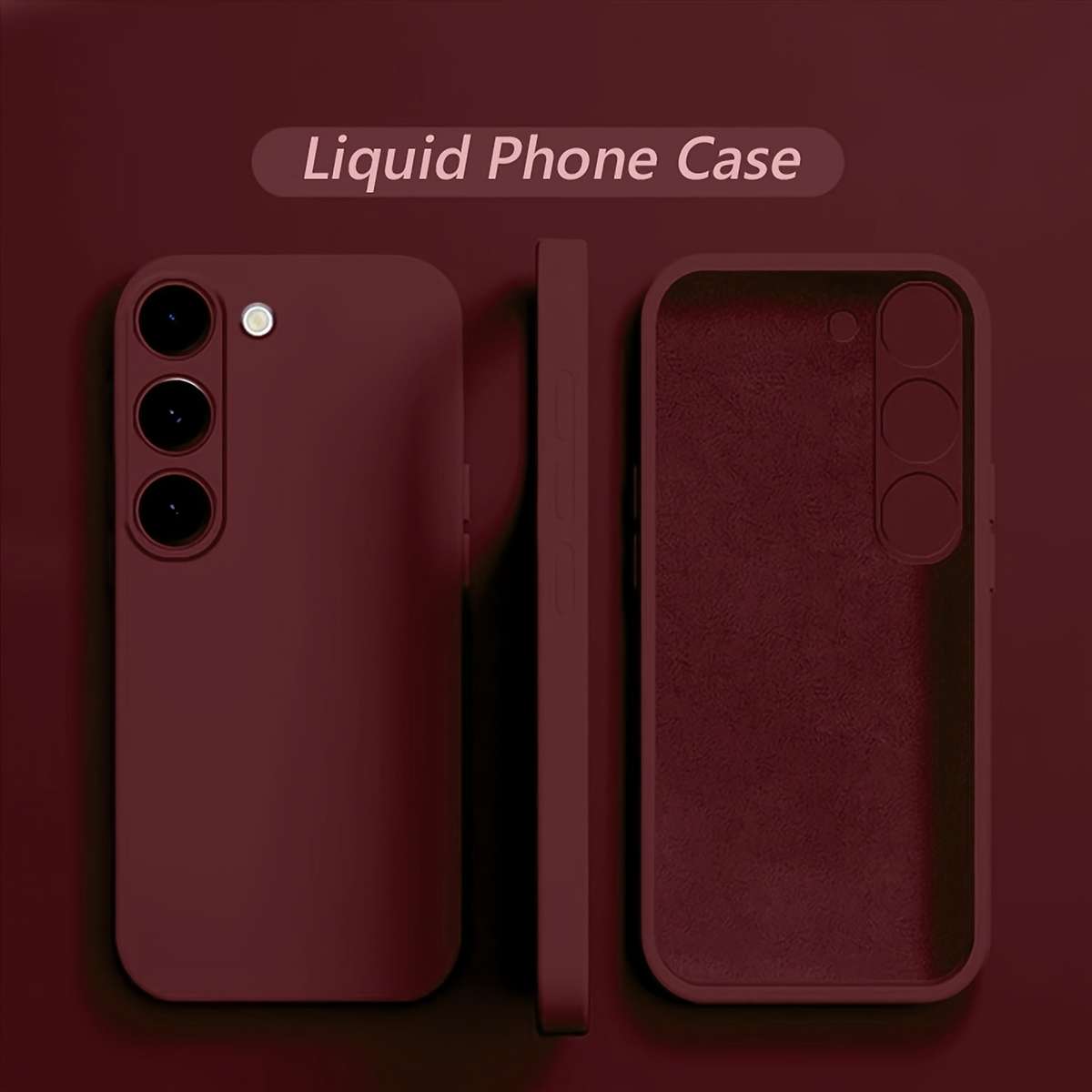 Phone Case Black Compatible Model Galaxy A35 5G