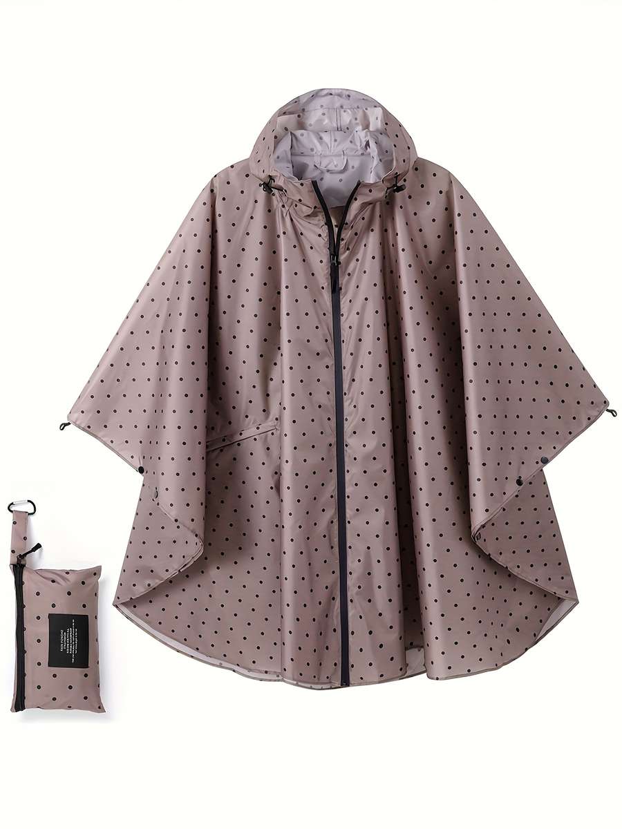 Raincoat Khaki Dotw Size Asian Onesize