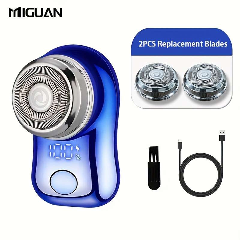 Sleek Portable Efficient Ultra Cordless Men'S Mini Portable Skincare Routine