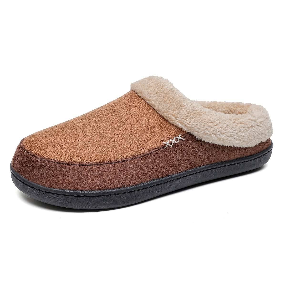 Cotton Slippers Color Camel Sizeuk 7.5-8