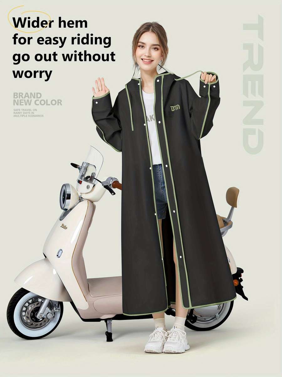 Raincoat Green Size Asian M