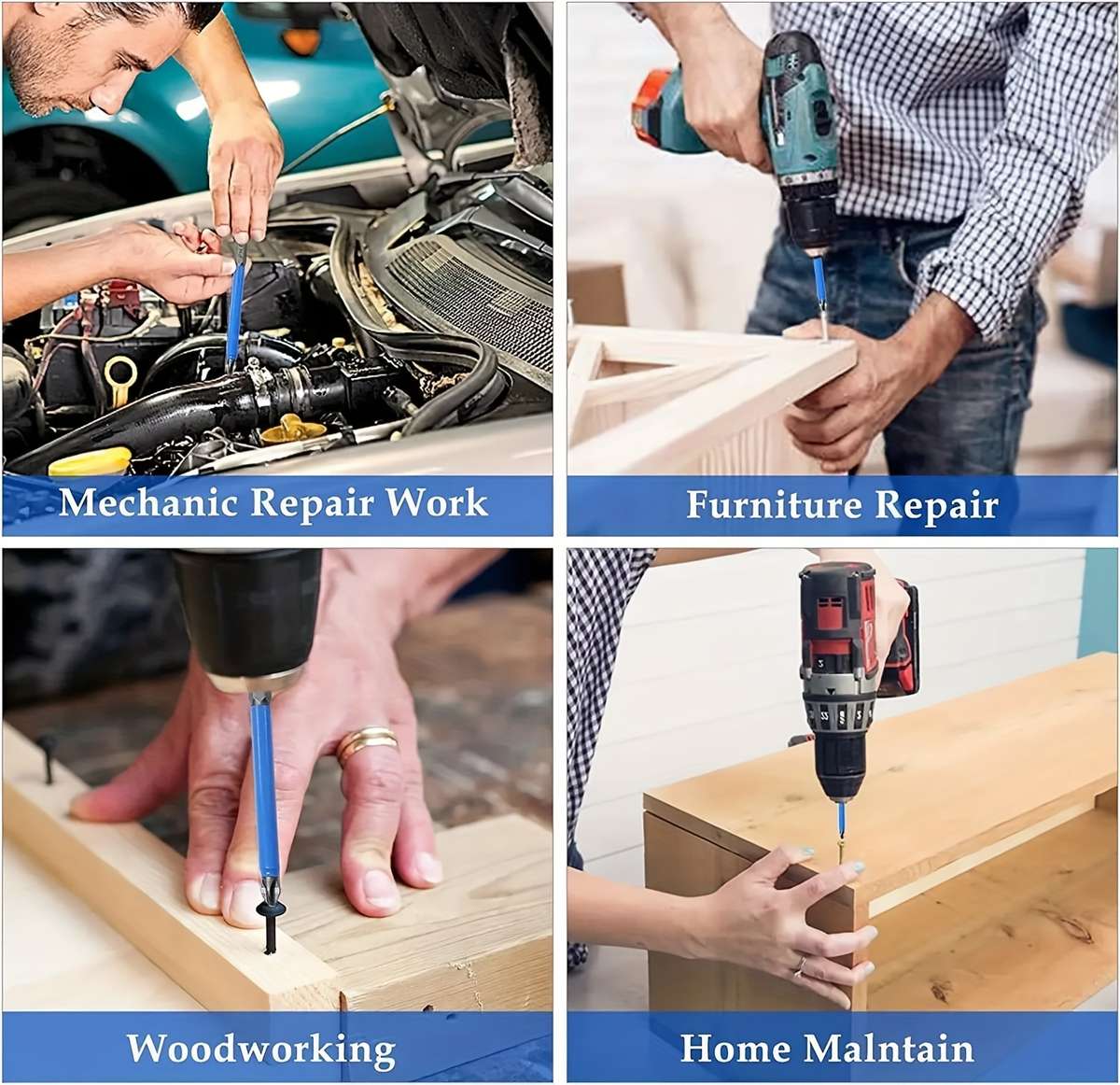 Screwdriver Bit Tool Set Quantity 6 Pieces In A Set