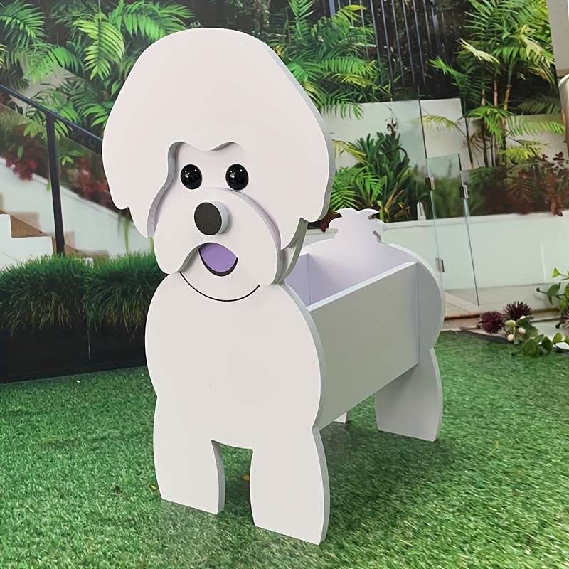 Flowerpotsize 9 448X4 7X6 8In-24X12X17Cmcolor Corgi Planter